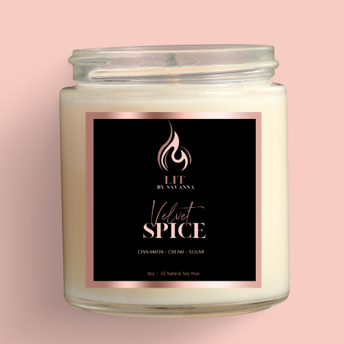Velvet Spice- 8oz Candle