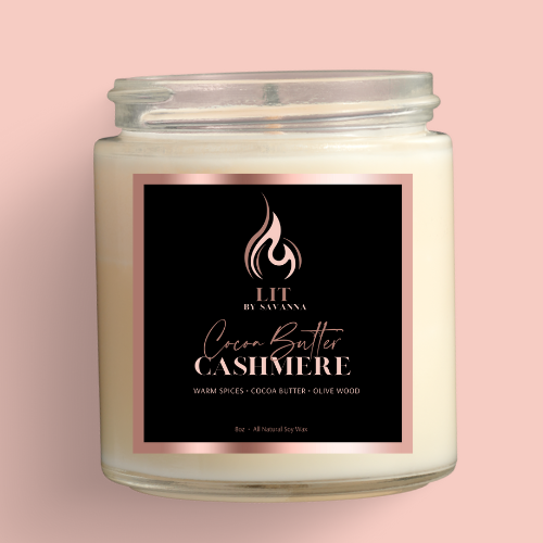 Cocoa Butter Cashmere - 8oz Candle