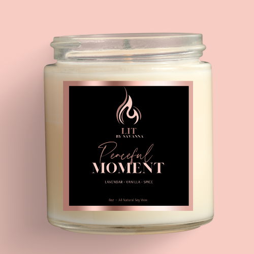 Peaceful Moment - 8oz Candle